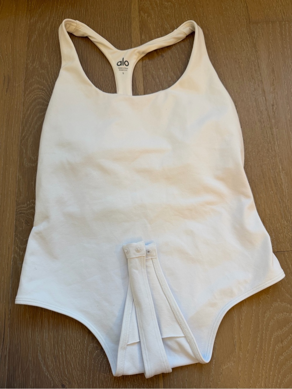 Alo White Women’s Bodysuit
